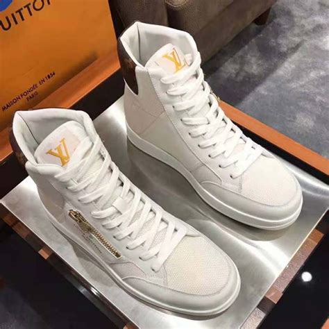 lv off white sneakers|louis vuitton white sneakers ladies.